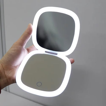 GlowMirror™ – Luz perfecta en cualquier lugar