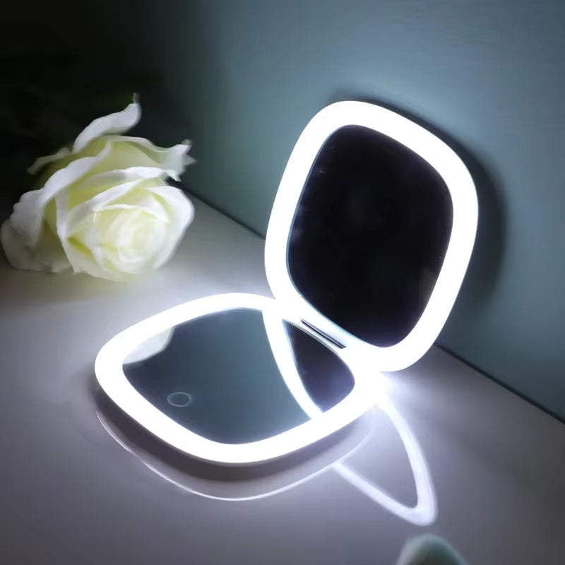 GlowMirror™ – Luz perfecta en cualquier lugar