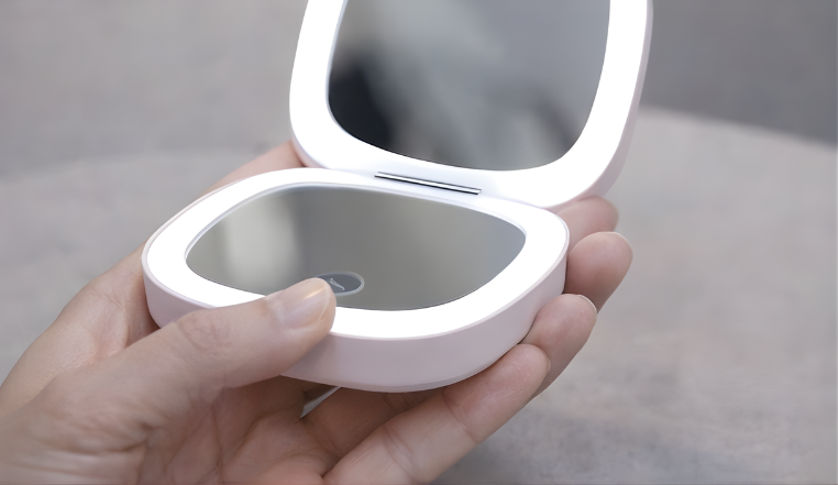 GlowMirror™ – Luz perfecta en cualquier lugar