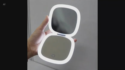 GlowMirror™ – Luz perfecta en cualquier lugar